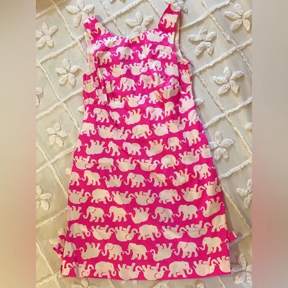 open lace back dress Lilly Pulitzer Iralee Linen Wrap Dress Pink Blossom Foxy Llama 2 at Amazon  Women's Clothing store